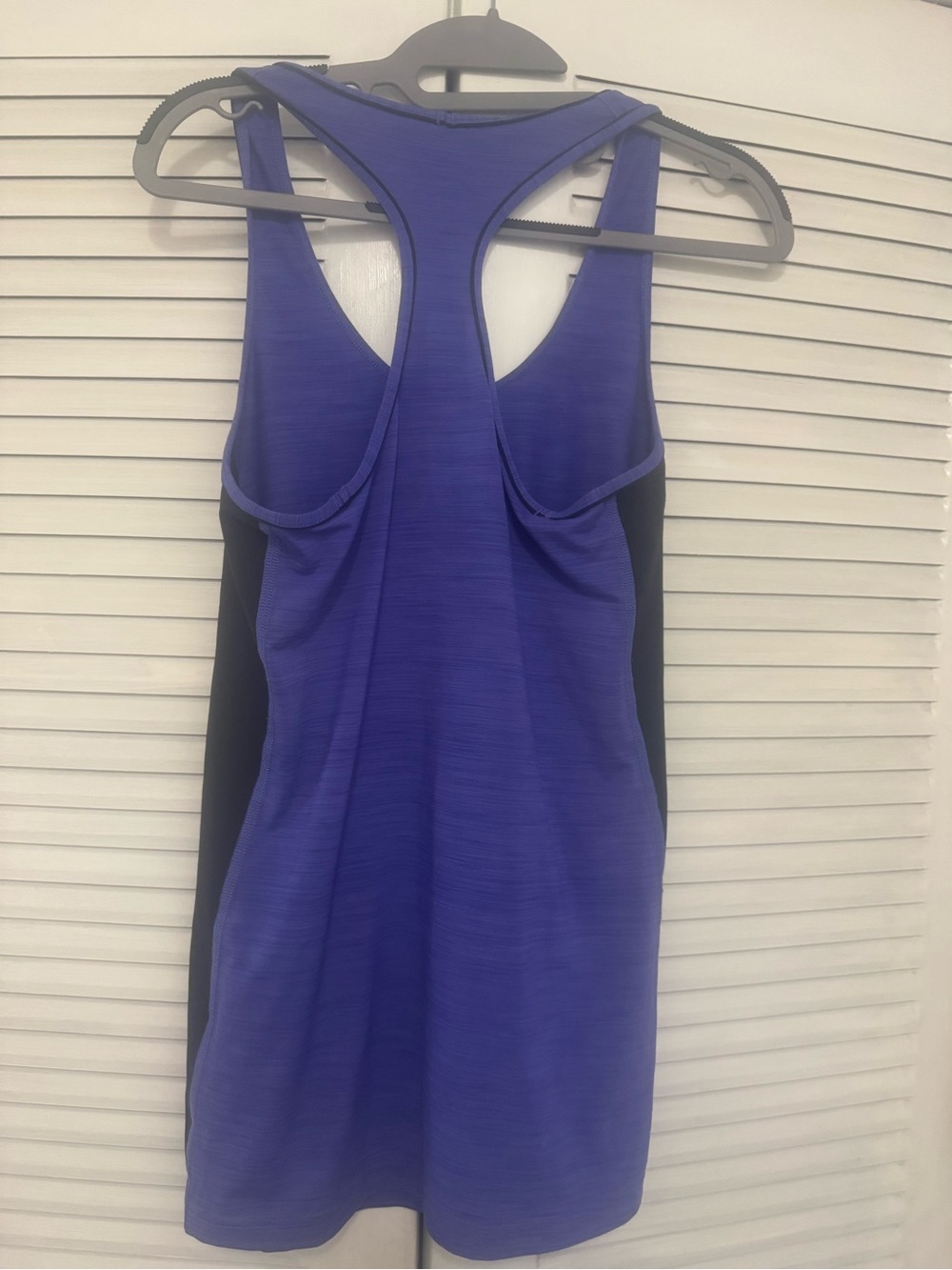 Purple Racerback Tank Top - Picture 2 of 3